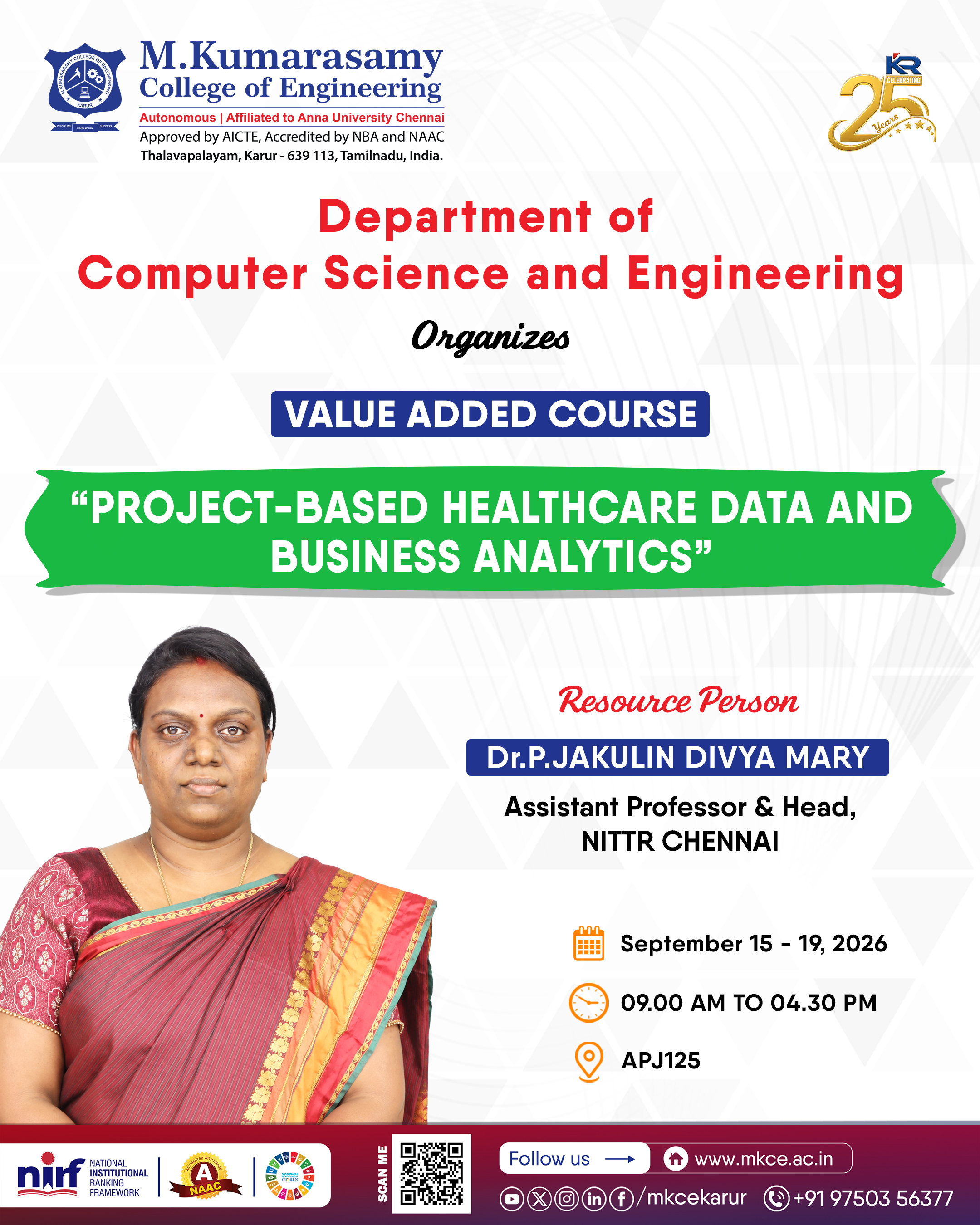 VALUE ADDED COURSE | PROJECT-BASED LEARNING | CSE